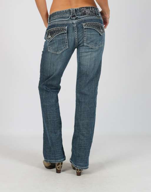 Vintage Unbranded S straight jeans in blue, 4 of 4