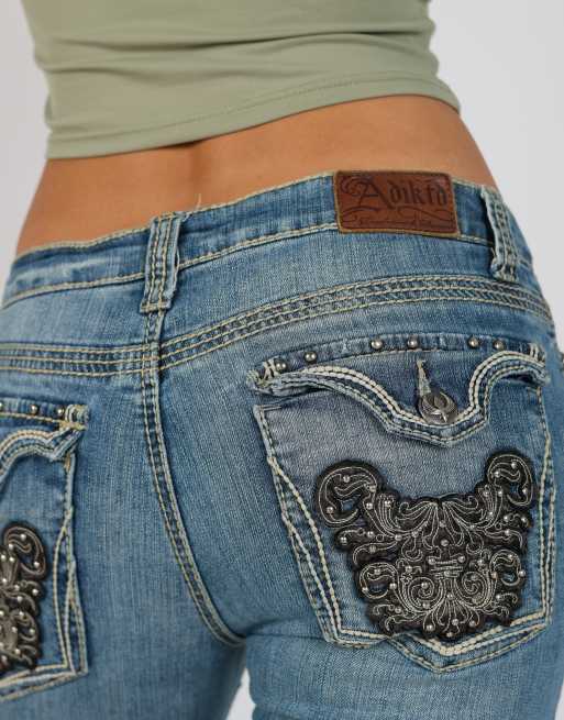 Vintage Unbranded S straight jeans in blue, 4 of 4