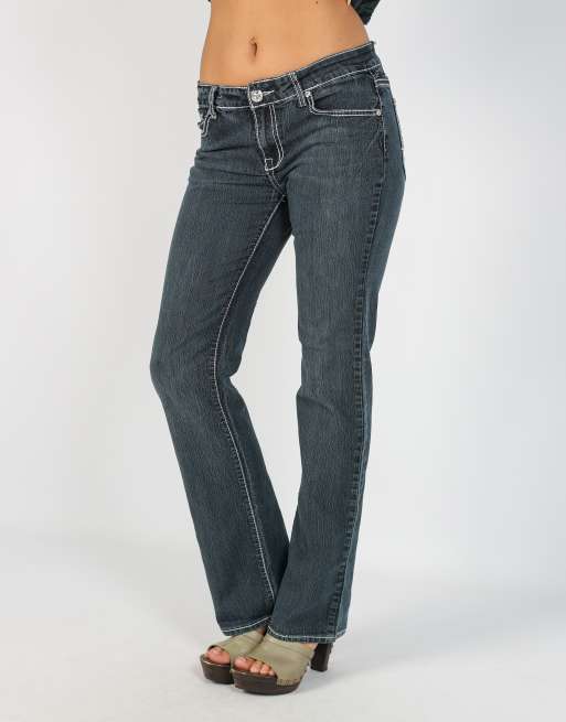 Vintage Unbranded S straight jeans in blue, 2 of 4