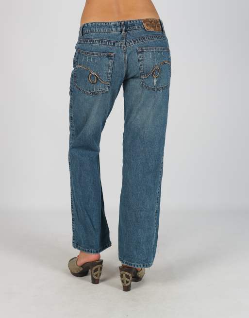 Vintage Unbranded S straight jeans in blue, 2 of 4