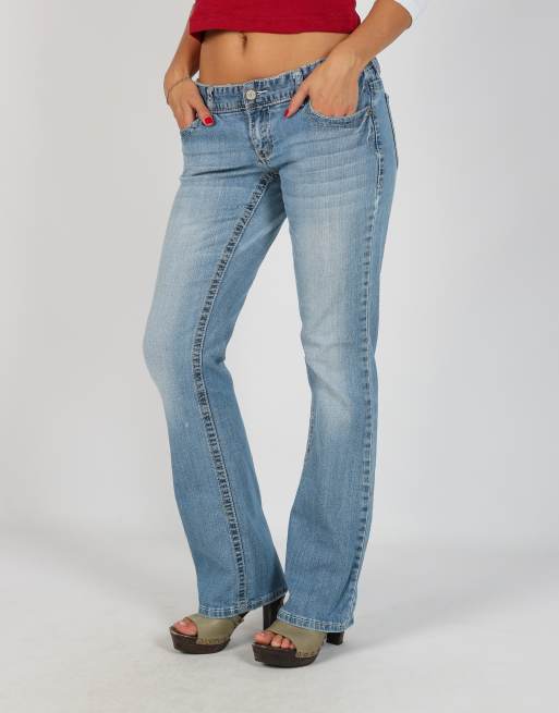 Vintage Unbranded S straight jeans in light blue, 2 of 4