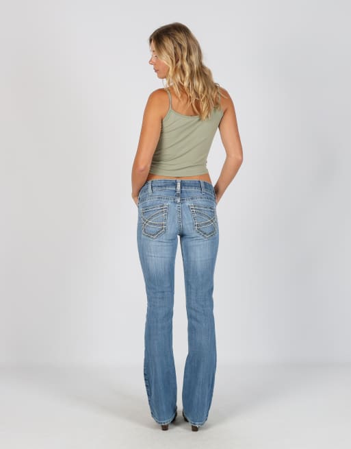 Vintage Unbranded S straight jeans in light blue, 3 of 4