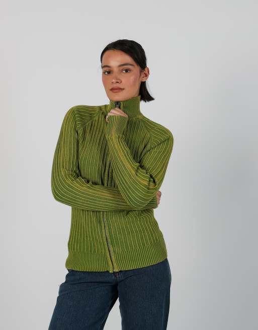 Vintage Unbranded S woven jacket in light green, 1 of 4