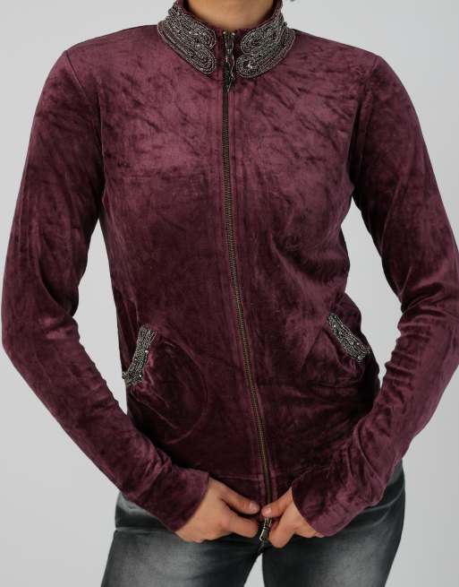 Vintage Unbranded S woven jacket in purple, 4 of 4