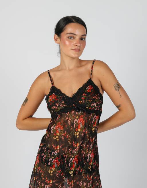 Vintage Unbranded S woven mini dress in black, 2 of 4