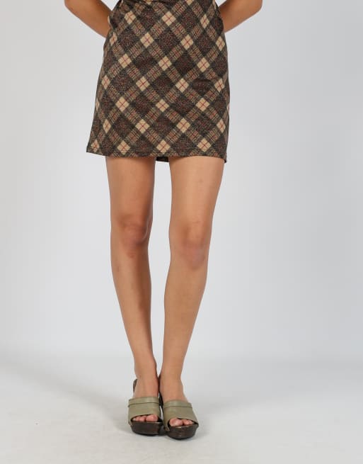 Vintage Unbranded S woven mini dress in gold, 2 of 4