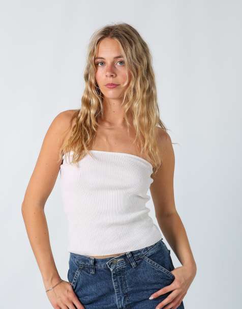 Vintage Unbranded S woven top in ivory - view 1