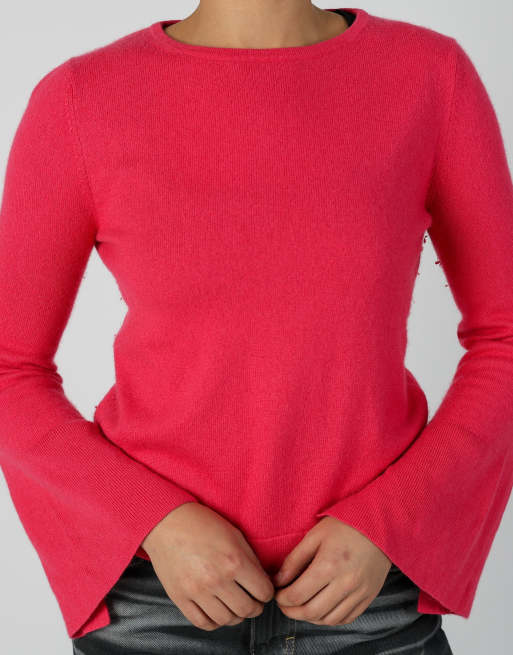 Vintage Unbranded S woven top in pink, 4 of 4