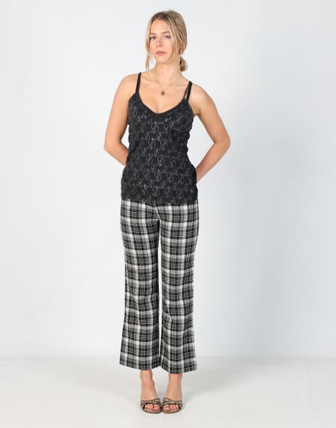 Vintage Unbranded S woven trousers in black - view 1