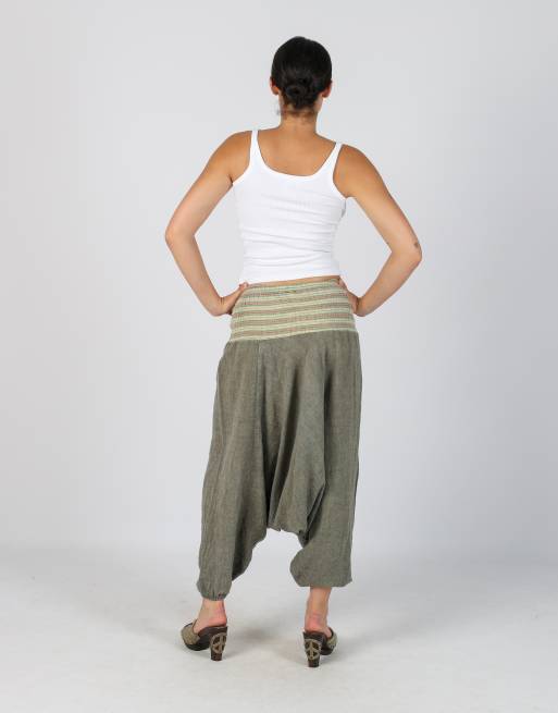 Vintage Unbranded S woven trousers in grey, 3 of 4