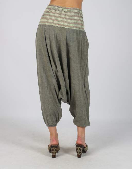 Vintage Unbranded S woven trousers in grey, 4 of 4