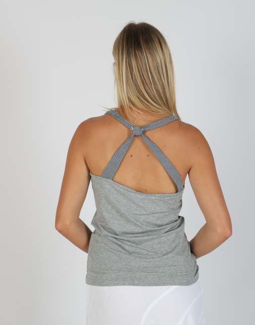 Vintage Unbranded S woven vest in light grey, 2 of 4