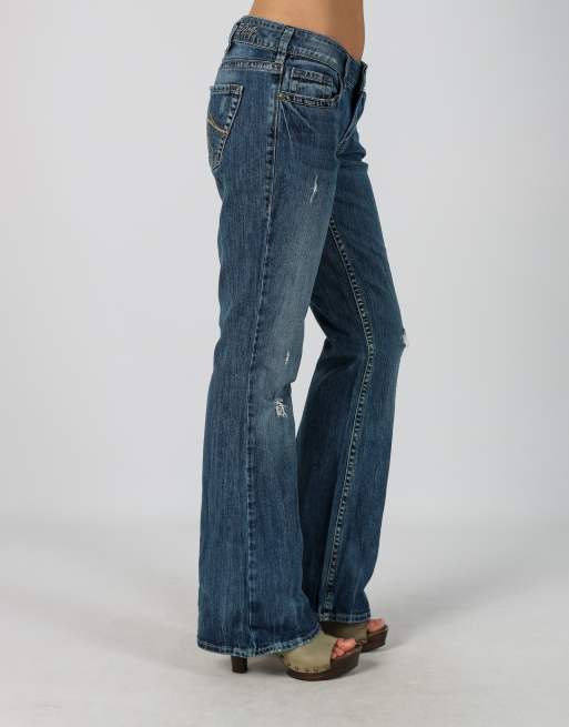 Vintage Unbranded XS bootcut jeans in black, 2 of 4