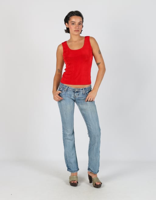 Vintage Unbranded XS bootcut jeans in blue, 1 of 4