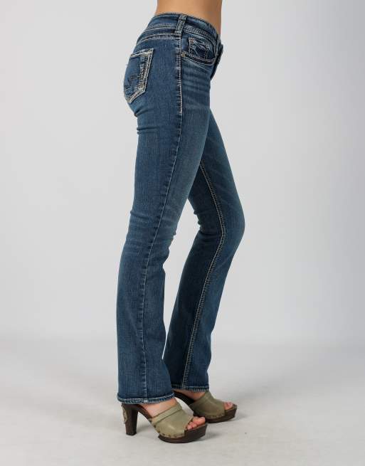 Vintage Unbranded XS bootcut jeans in blue, 2 of 4