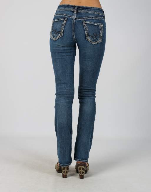Vintage Unbranded XS bootcut jeans in blue, 4 of 4