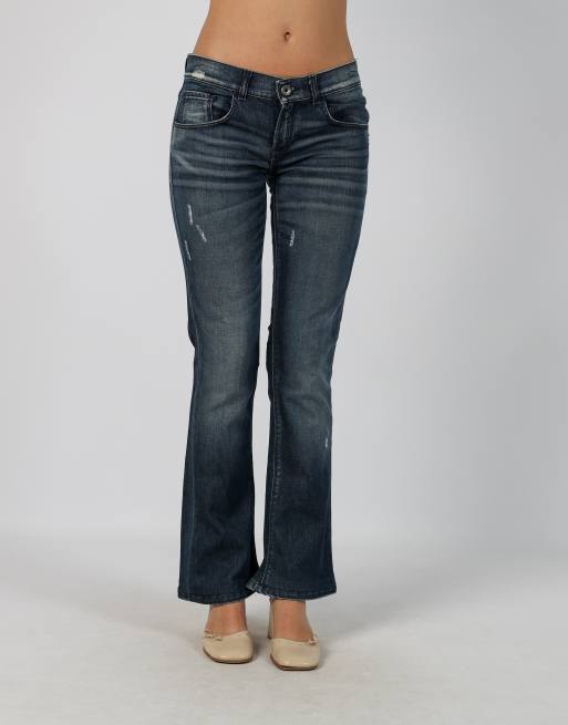 Vintage Unbranded XS bootcut jeans in blue, 2 of 4