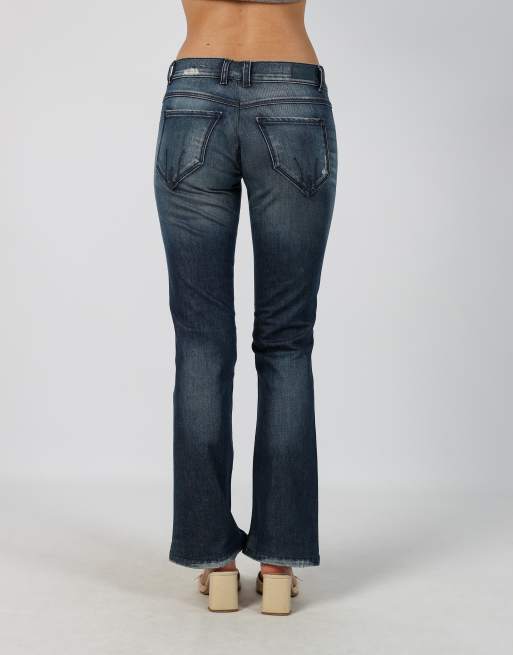 Vintage Unbranded XS bootcut jeans in blue, 4 of 4