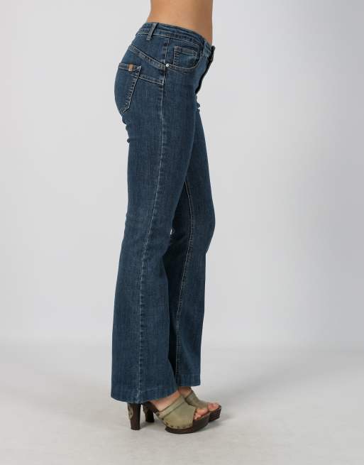 Vintage Unbranded XS bootcut jeans in blue, 2 of 4