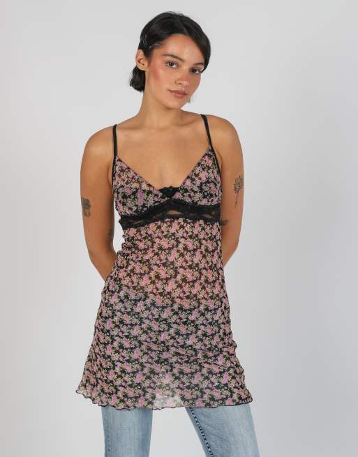 Vintage Unbranded XS cami in black, 1 of 4