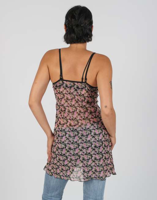 Vintage Unbranded XS cami in black, 2 of 4