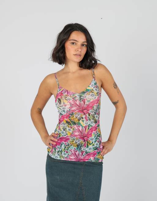 Vintage Unbranded XS cami in pink, 3 of 4