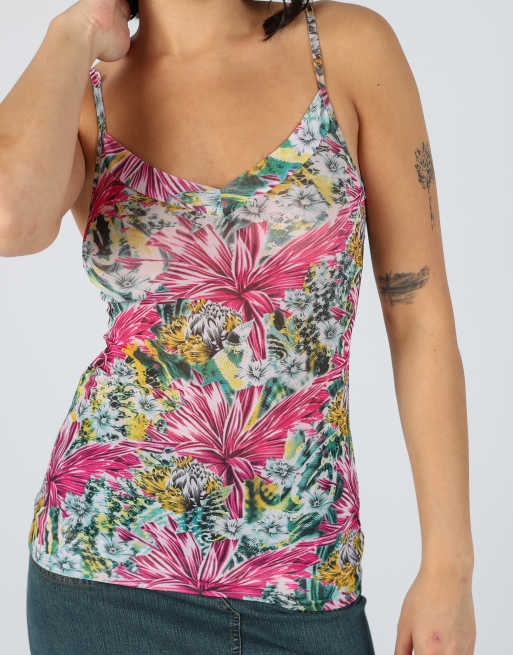 Vintage Unbranded XS cami in pink, 4 of 4