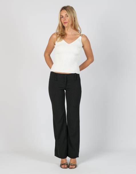 Vintage Unbranded XS formal trousers in black - view 1