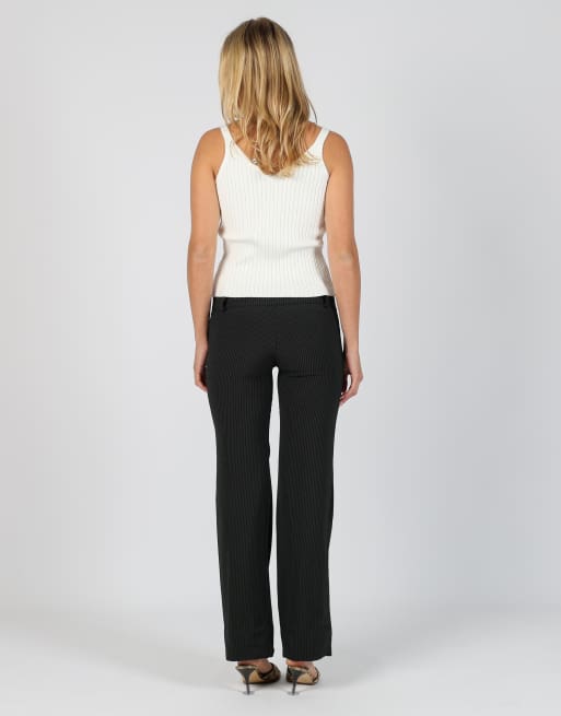 Vintage Unbranded XS formal trousers in black, 3 of 4