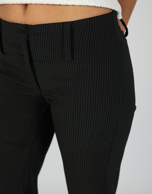 Vintage Unbranded XS formal trousers in black, 4 of 4