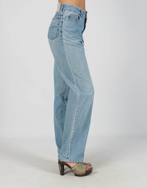 Vintage Unbranded XS mom jeans in light blue, 2 of 4