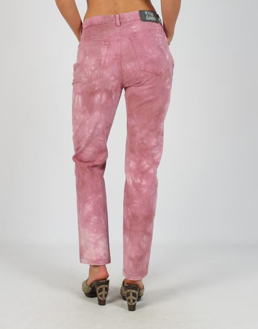 Vintage Unbranded XS mom jeans in pink, 4 of 4