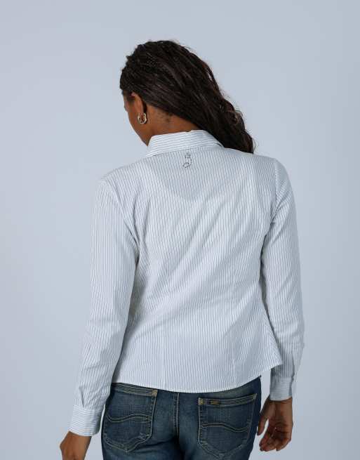 Vintage Unbranded XS shirt in white, 2 of 4