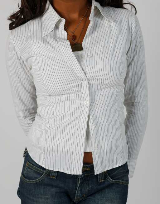 Vintage Unbranded XS shirt in white, 4 of 4