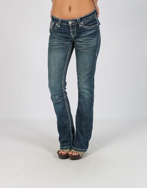 Vintage Unbranded XS straight jeans in blue, 2 of 4