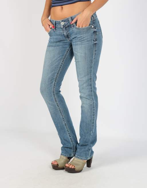 Vintage Unbranded XS straight jeans in blue, 2 of 4