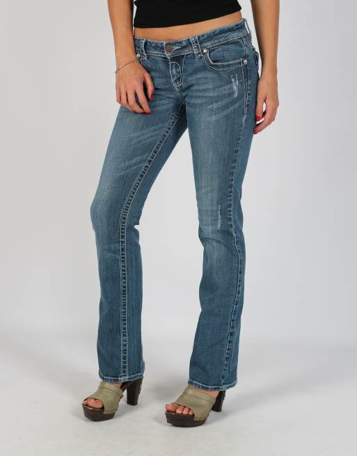 Vintage Unbranded XS straight jeans in blue, 2 of 4