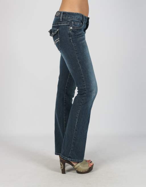 Vintage Unbranded XS straight jeans in blue, 2 of 4