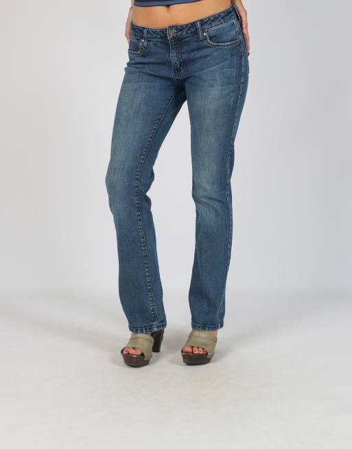Vintage Unbranded XS straight jeans in blue, 2 of 4
