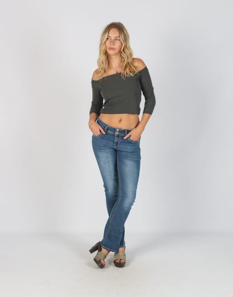 Vintage Unbranded XS straight jeans in blue - view 1