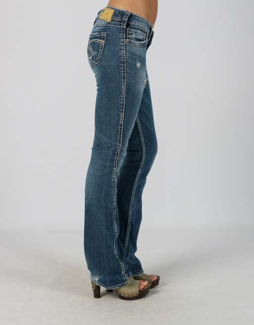 Vintage Unbranded XS straight jeans in blue, 2 of 4