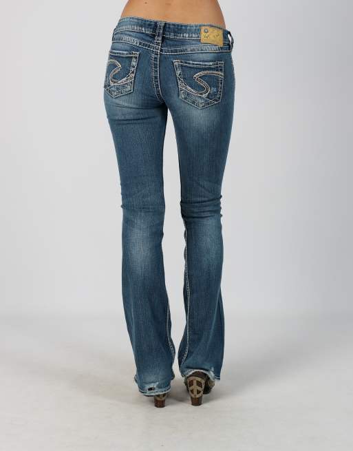 Vintage Unbranded XS straight jeans in blue, 4 of 4