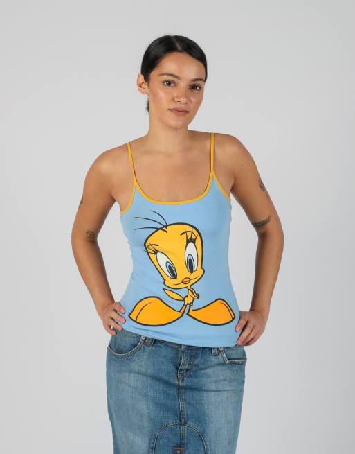 Vintage Unbranded XS woven vest in light blue