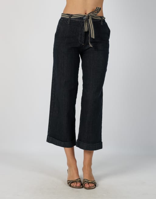 Vintage Unbranded XXS 3/4 jeans in blue, 2 of 4