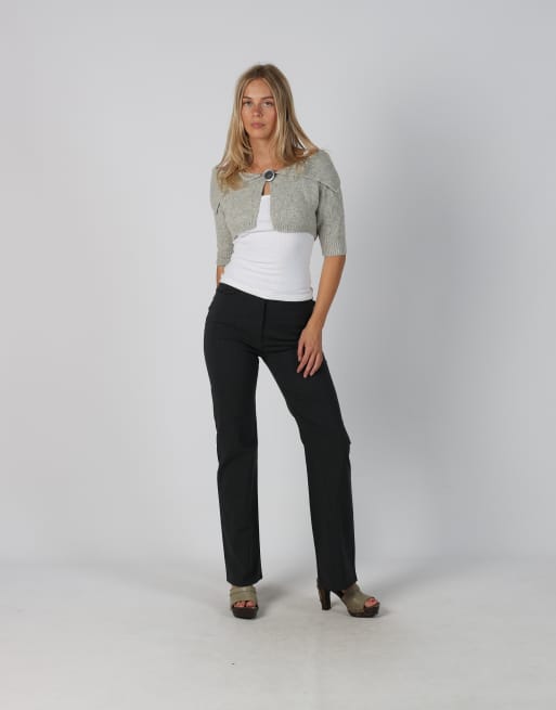 Vintage Unbranded XXS formal trousers in charcoal grey, 1 of 4