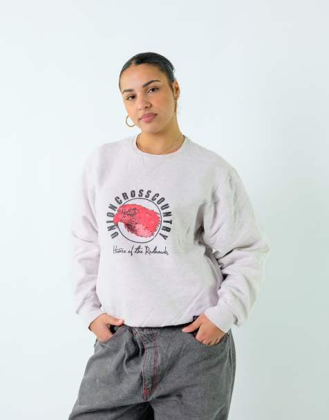 Vintage Union Cross Country M Sweatshirt Light Grey - view 1