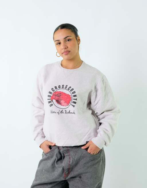 Vintage Union Cross Country M Sweatshirt Light Grey