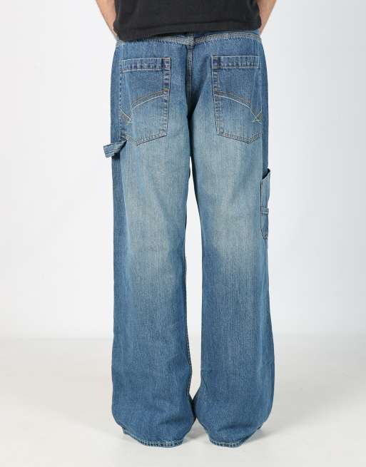 Vintage UnionBay 36x32 denim carpenter jeans in blue