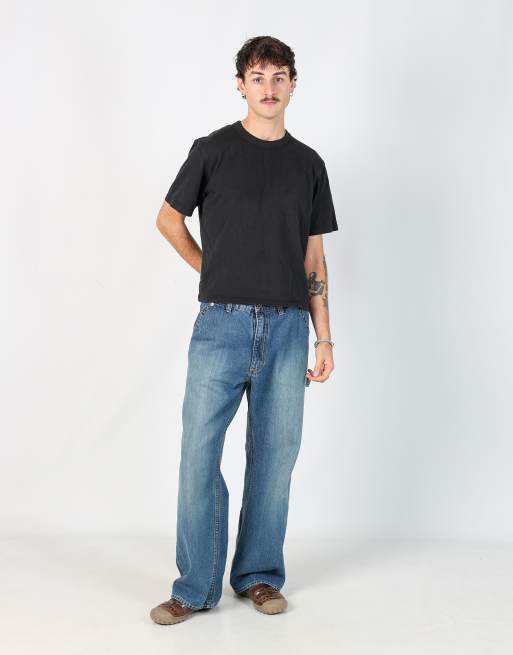 Vintage UnionBay 36x32 denim carpenter jeans in blue, 2 of 4