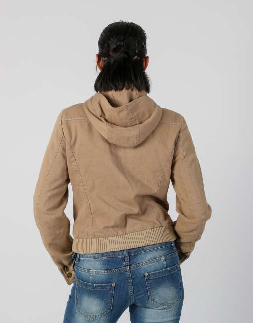 Vintage United Colours of Benetton S light jacket in tan, 2 of 4